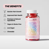 Unicorn Vegan Hair Growth Vitamins 3 Months Supply
