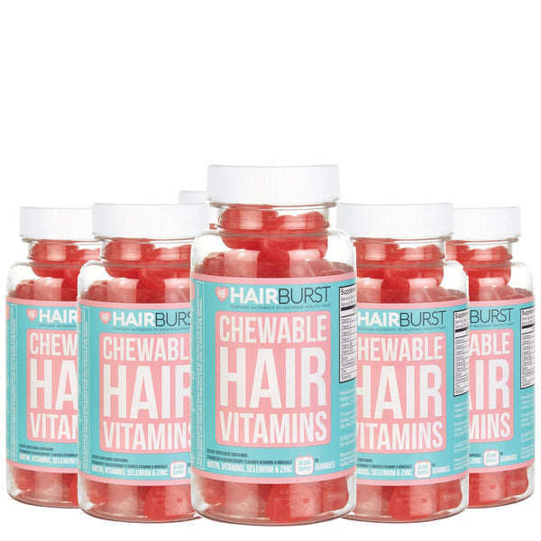 Hairburst Chewable Hair Vitamins 6 Month Supply